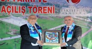HaberinBakan Avcı, Türk Dünyası Dede Korkut Parkı Açılışını Yaptı Açıklamalı Görseli