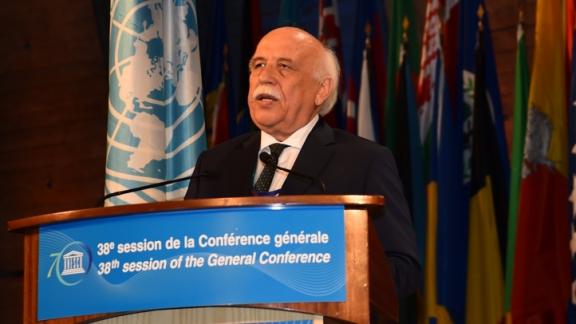 Bakan Avcı, UNESCO Konferansı´nda Türkiye Ulusal Beyanı’nı sundu