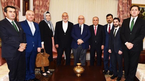 Eğitim gönüllüsü STK’lardan Bakan Avcı’ya ziyaret
