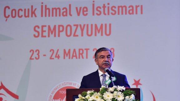 Bakan Yılmaz, ´Çocuk İhmal ve İstismarı Sempozyumu´na katıldı