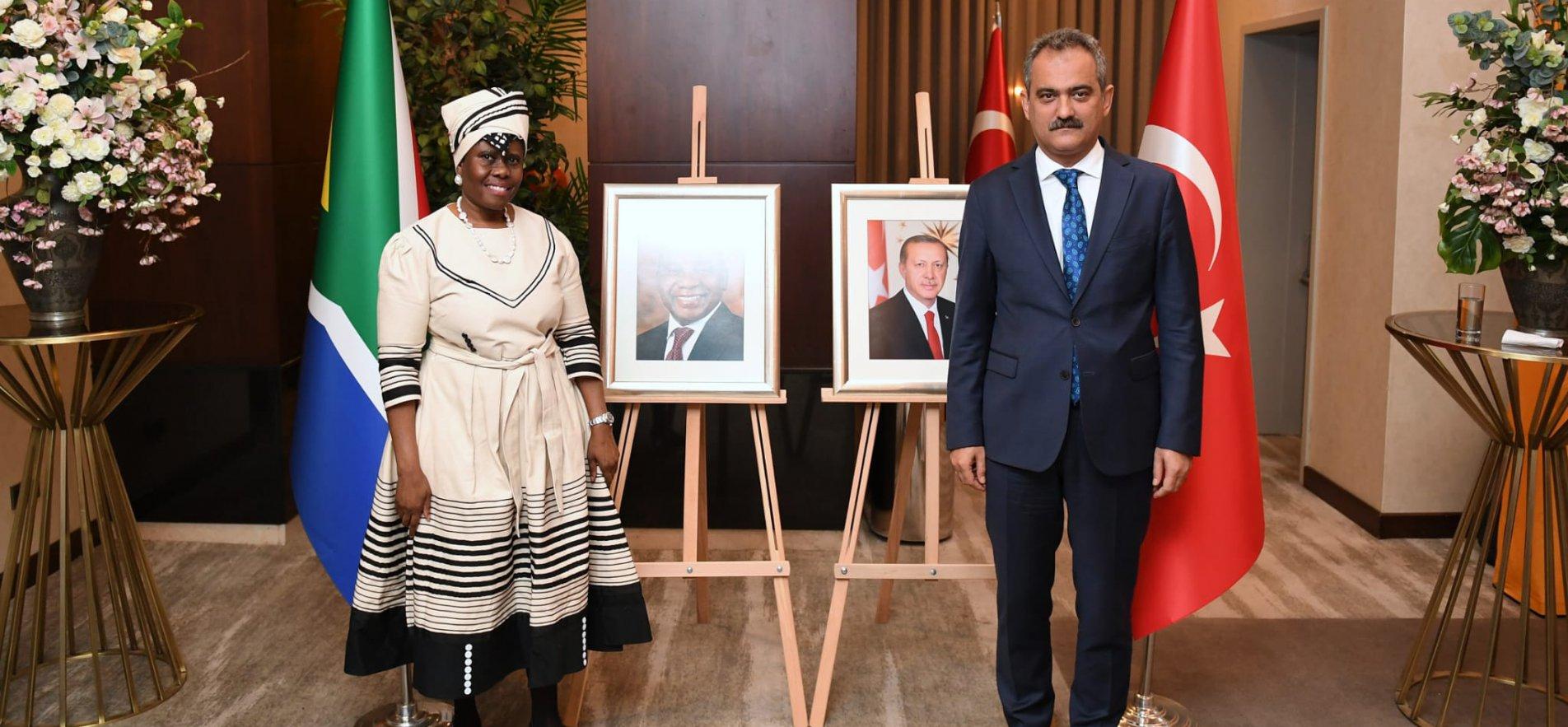 MINISTER ÖZER ATTENDED THE RECEPTION HELD ON THE OCCASION OF THE NATIONAL HERITAGE DAY OF SOUTH AFRICA